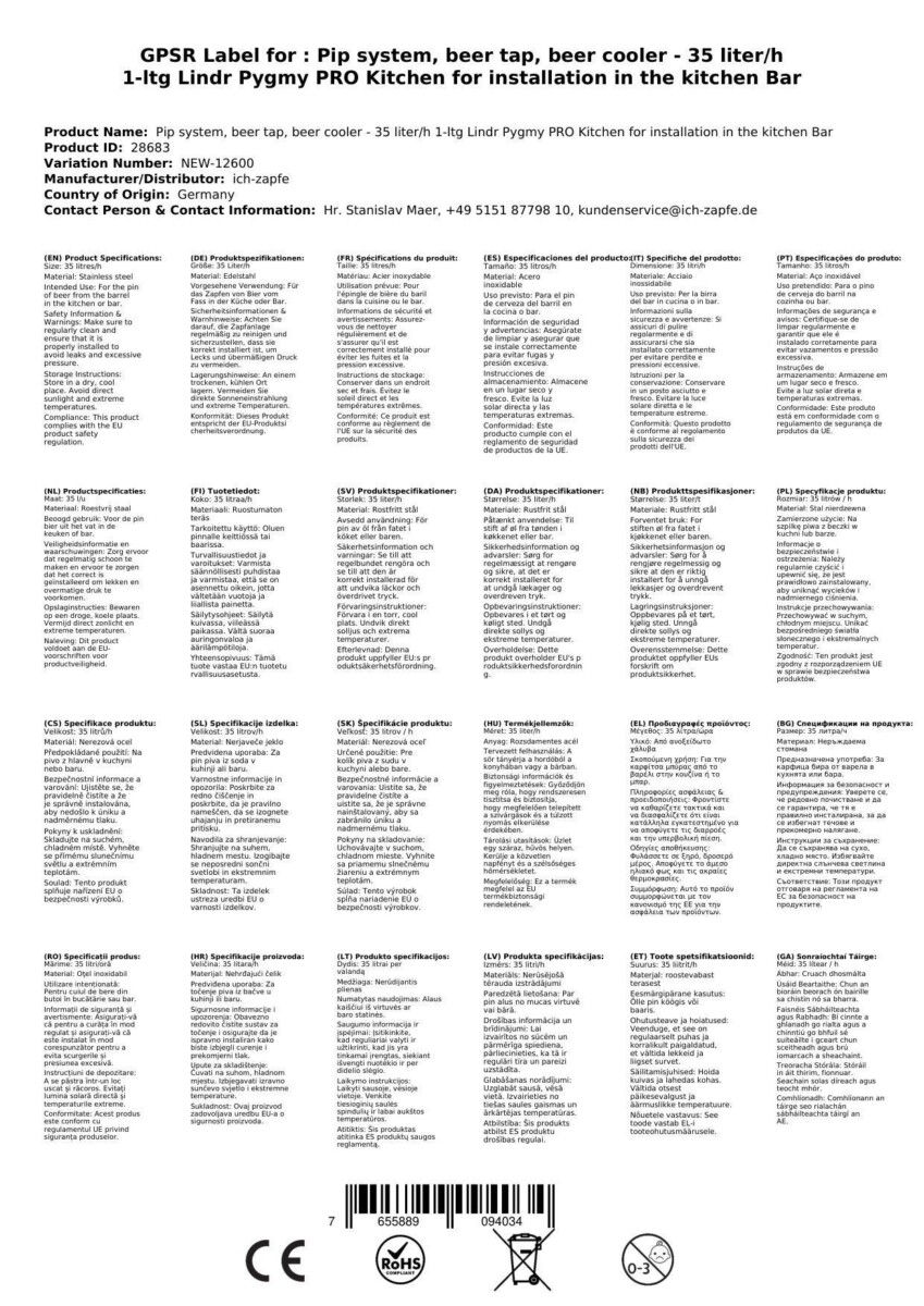 service bière pression